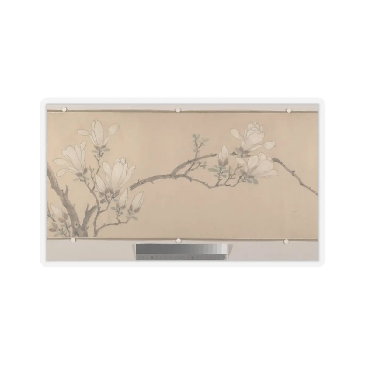 Unidentified artist - Magnolia - Spurious date of 1549 v8 - STICKER Vinyl Kiss-Cut Decal
