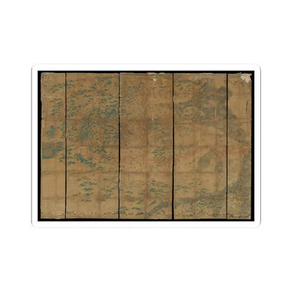 Unidentified artist - Map of China - unknown v1 - STICKER Vinyl Kiss-Cut Decal