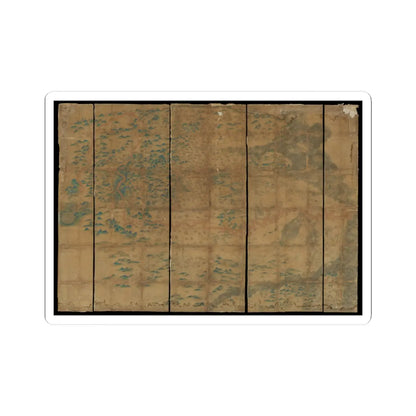 Unidentified artist - Map of China - unknown v1 - STICKER Vinyl Kiss-Cut Decal