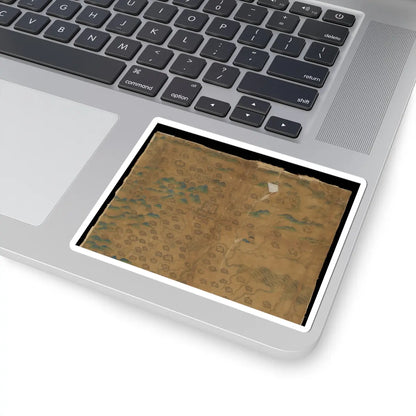 Unidentified artist - Map of China - unknown v10 - STICKER Vinyl Kiss-Cut Decal