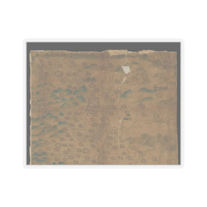 Unidentified artist - Map of China - unknown v10 - STICKER Vinyl Kiss-Cut Decal