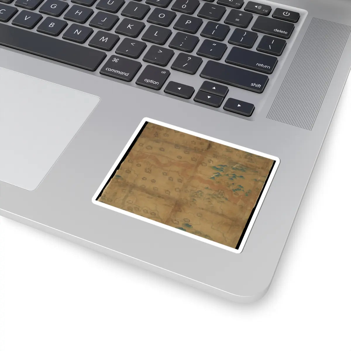 Unidentified artist - Map of China - unknown v12 - STICKER Vinyl Kiss-Cut Decal