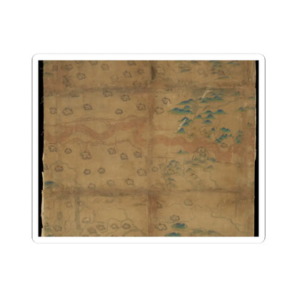 Unidentified artist - Map of China - unknown v12 - STICKER Vinyl Kiss-Cut Decal