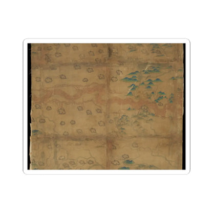 Unidentified artist - Map of China - unknown v12 - STICKER Vinyl Kiss-Cut Decal