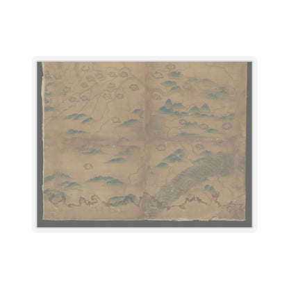 Unidentified artist - Map of China - unknown v13 - STICKER Vinyl Kiss-Cut Decal