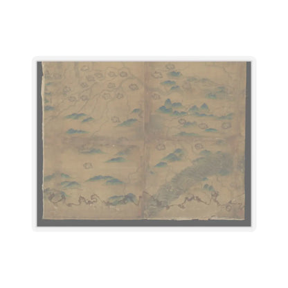 Unidentified artist - Map of China - unknown v13 - STICKER Vinyl Kiss-Cut Decal
