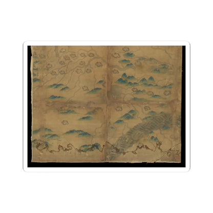Unidentified artist - Map of China - unknown v13 - STICKER Vinyl Kiss-Cut Decal