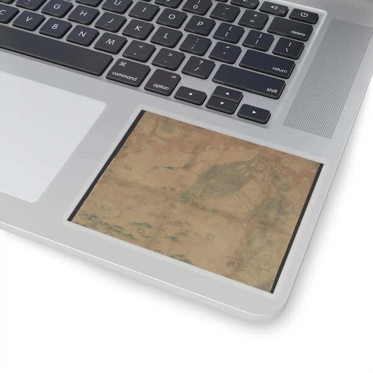 Unidentified artist - Map of China - unknown v16 - STICKER Vinyl Kiss-Cut Decal