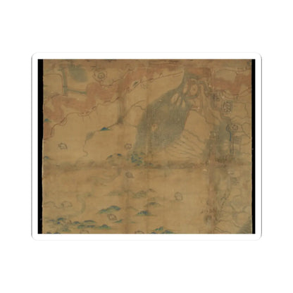 Unidentified artist - Map of China - unknown v16 - STICKER Vinyl Kiss-Cut Decal