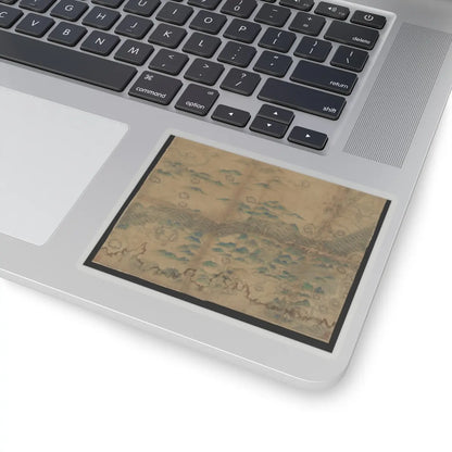 Unidentified artist - Map of China - unknown v17 - STICKER Vinyl Kiss-Cut Decal