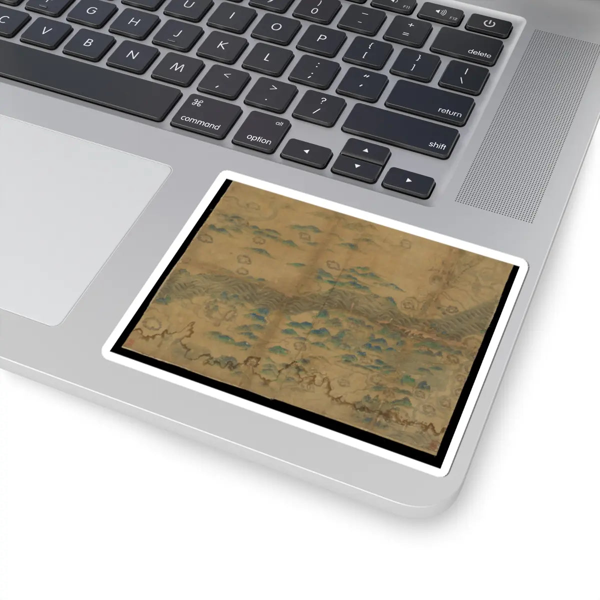Unidentified artist - Map of China - unknown v17 - STICKER Vinyl Kiss-Cut Decal