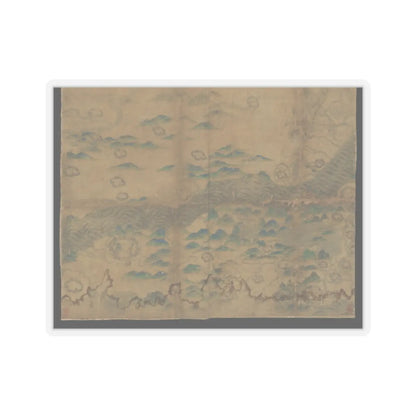 Unidentified artist - Map of China - unknown v17 - STICKER Vinyl Kiss-Cut Decal