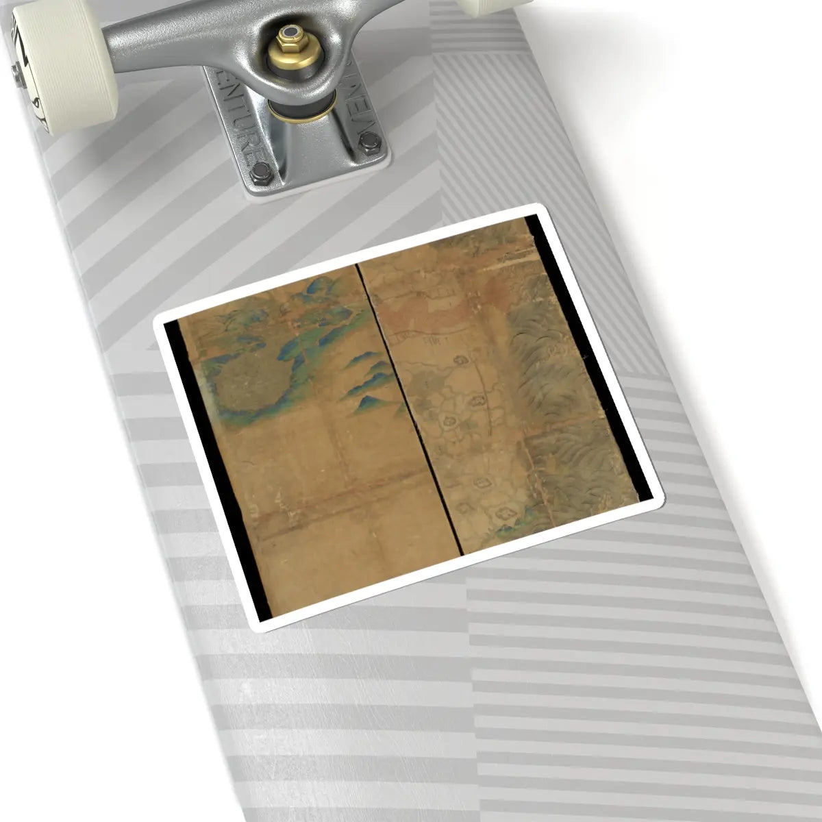 Unidentified artist - Map of China - unknown v4 - STICKER Vinyl Kiss-Cut Decal