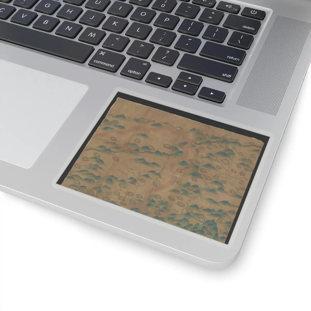 Unidentified artist - Map of China - unknown v6 - STICKER Vinyl Kiss-Cut Decal