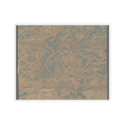 Unidentified artist - Map of China - unknown v7 - STICKER Vinyl Kiss-Cut Decal