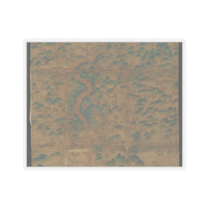 Unidentified artist - Map of China - unknown v7 - STICKER Vinyl Kiss-Cut Decal