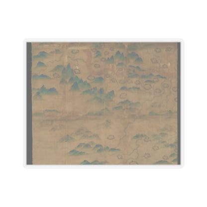Unidentified artist - Map of China - unknown v8 - STICKER Vinyl Kiss-Cut Decal