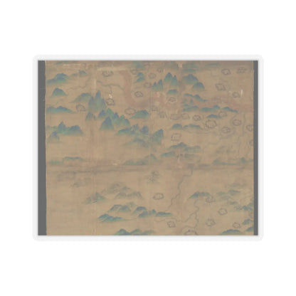 Unidentified artist - Map of China - unknown v8 - STICKER Vinyl Kiss-Cut Decal