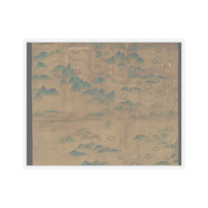 Unidentified artist - Map of China - unknown v8 - STICKER Vinyl Kiss-Cut Decal