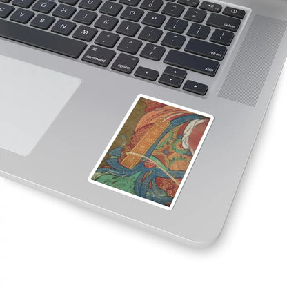 Unidentified artist - Marshal Wang - dated 1542 v3 - STICKER Vinyl Kiss-Cut Decal