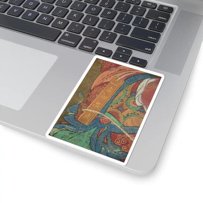 Unidentified artist - Marshal Wang - dated 1542 v3 - STICKER Vinyl Kiss-Cut Decal