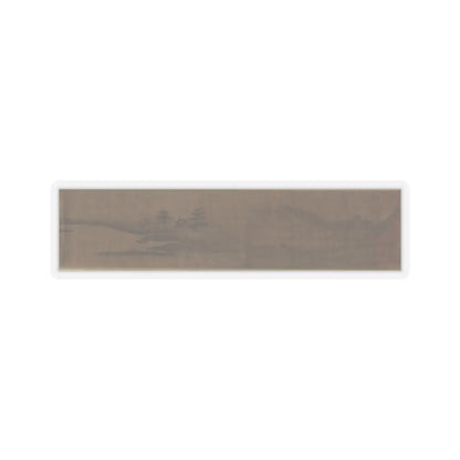 Unidentified artist - Miniature Landscape - unknown v1 - STICKER Vinyl Kiss-Cut Decal