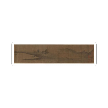 Unidentified artist - Miniature Landscape - unknown v1 - STICKER Vinyl Kiss-Cut Decal