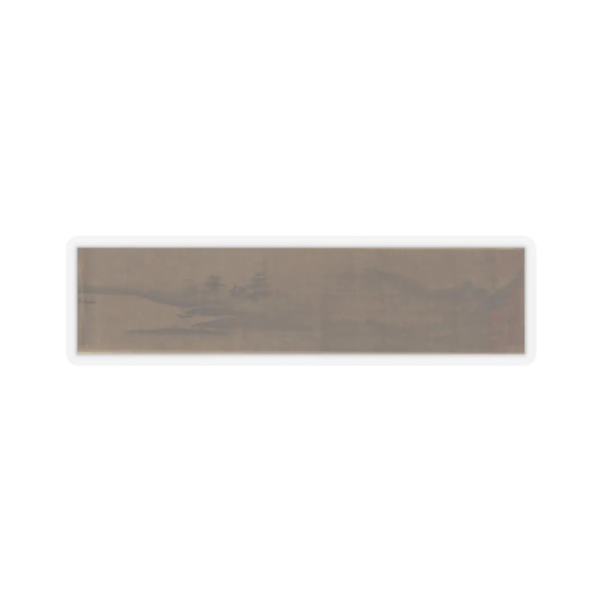 Unidentified artist - Miniature Landscape - unknown v1 - STICKER Vinyl Kiss-Cut Decal