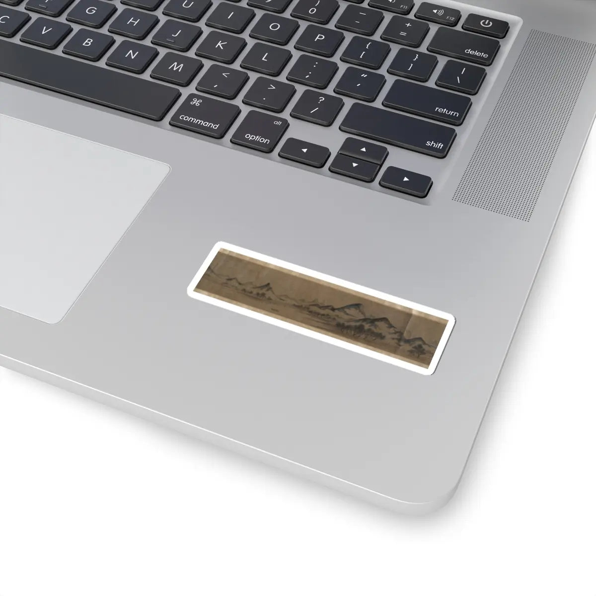 Unidentified artist - Miniature Landscape - unknown v14 - STICKER Vinyl Kiss-Cut Decal