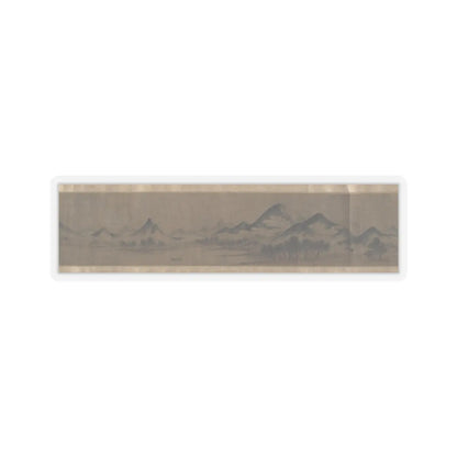 Unidentified artist - Miniature Landscape - unknown v14 - STICKER Vinyl Kiss-Cut Decal