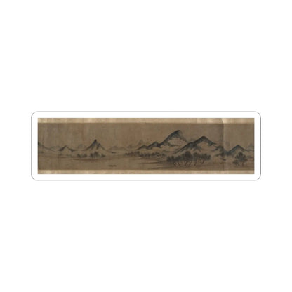 Unidentified artist - Miniature Landscape - unknown v14 - STICKER Vinyl Kiss-Cut Decal