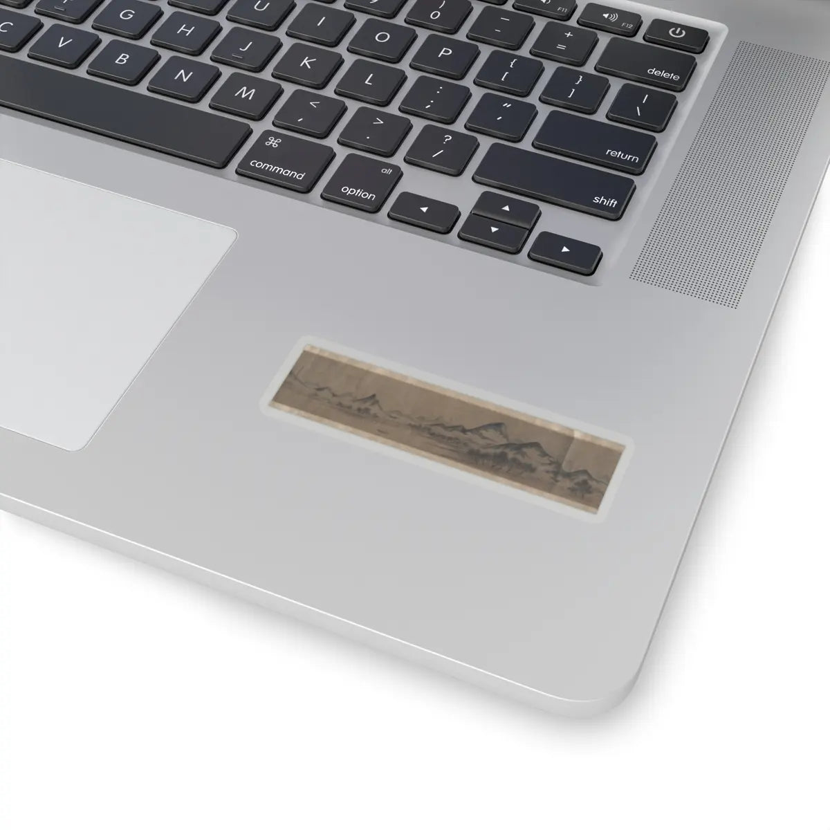 Unidentified artist - Miniature Landscape - unknown v14 - STICKER Vinyl Kiss-Cut Decal