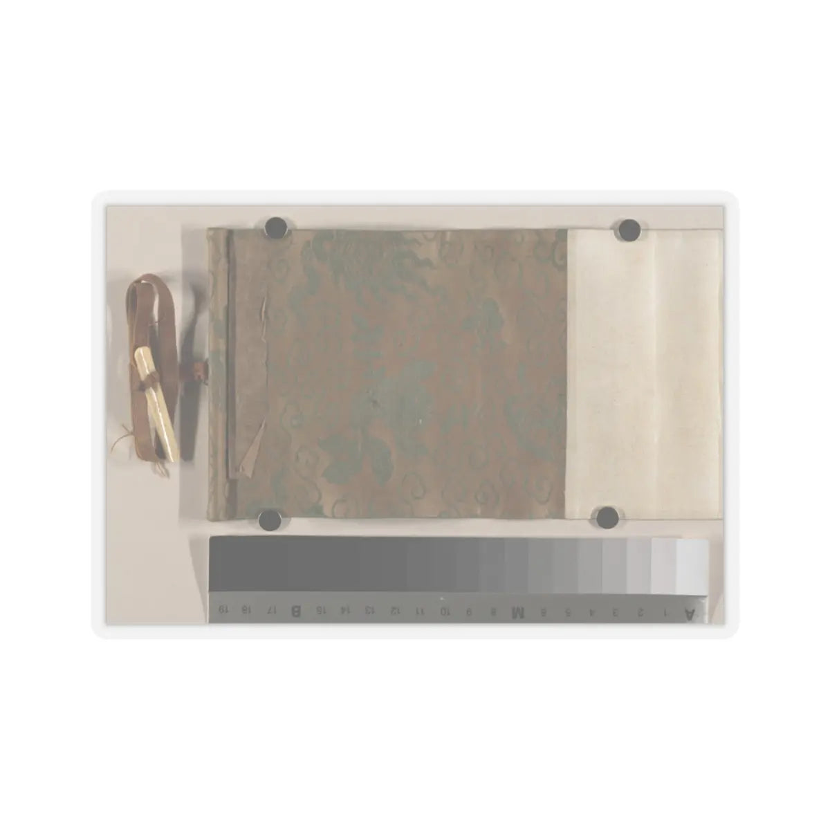 Unidentified artist - Miniature Landscape - unknown v2 - STICKER Vinyl Kiss-Cut Decal