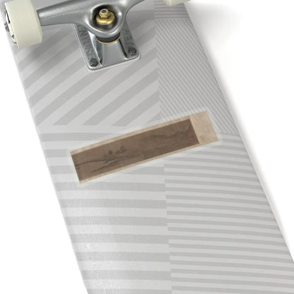 Unidentified artist - Miniature Landscape - unknown v5 - STICKER Vinyl Kiss-Cut Decal