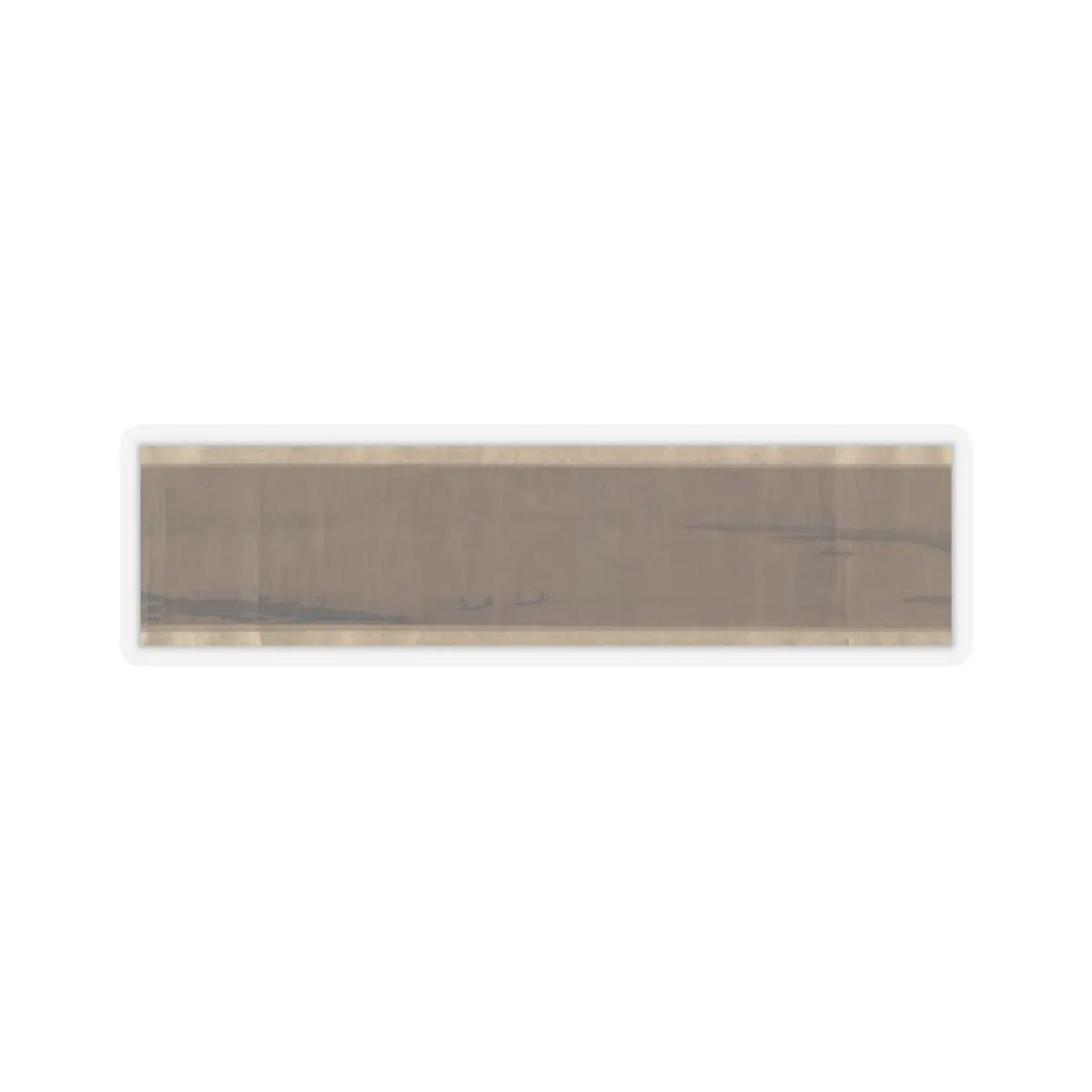 Unidentified artist - Miniature Landscape - unknown v6 - STICKER Vinyl Kiss-Cut Decal