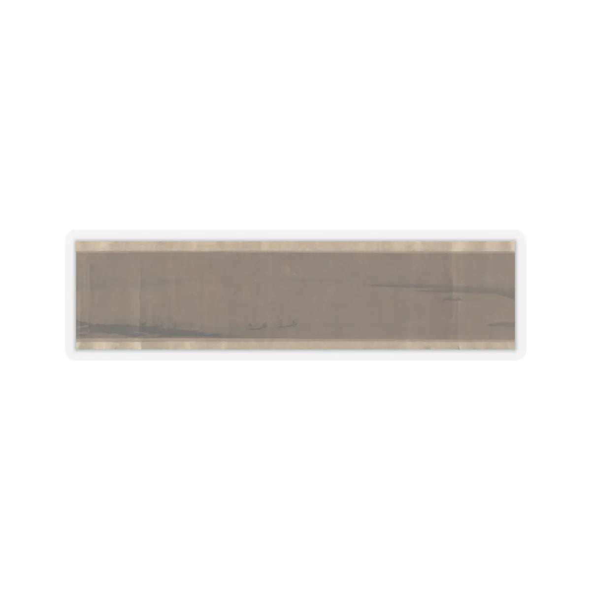 Unidentified artist - Miniature Landscape - unknown v6 - STICKER Vinyl Kiss-Cut Decal