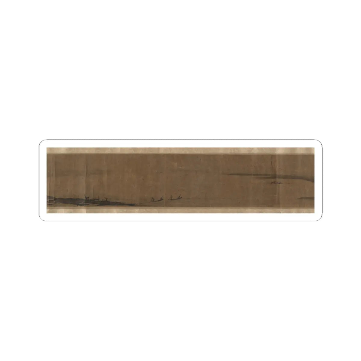 Unidentified artist - Miniature Landscape - unknown v6 - STICKER Vinyl Kiss-Cut Decal