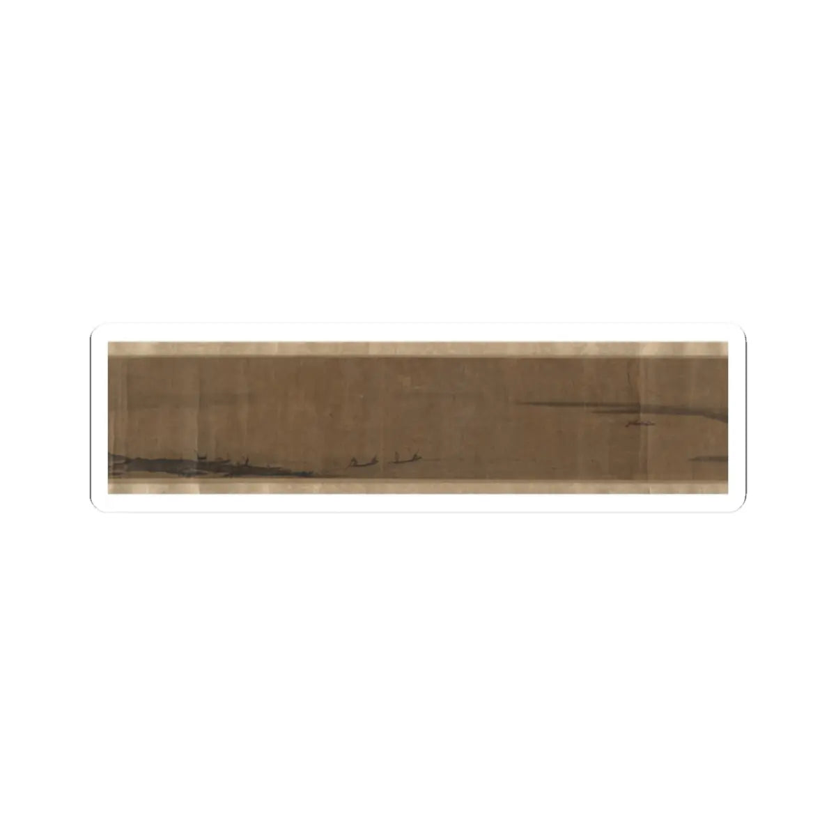 Unidentified artist - Miniature Landscape - unknown v6 - STICKER Vinyl Kiss-Cut Decal