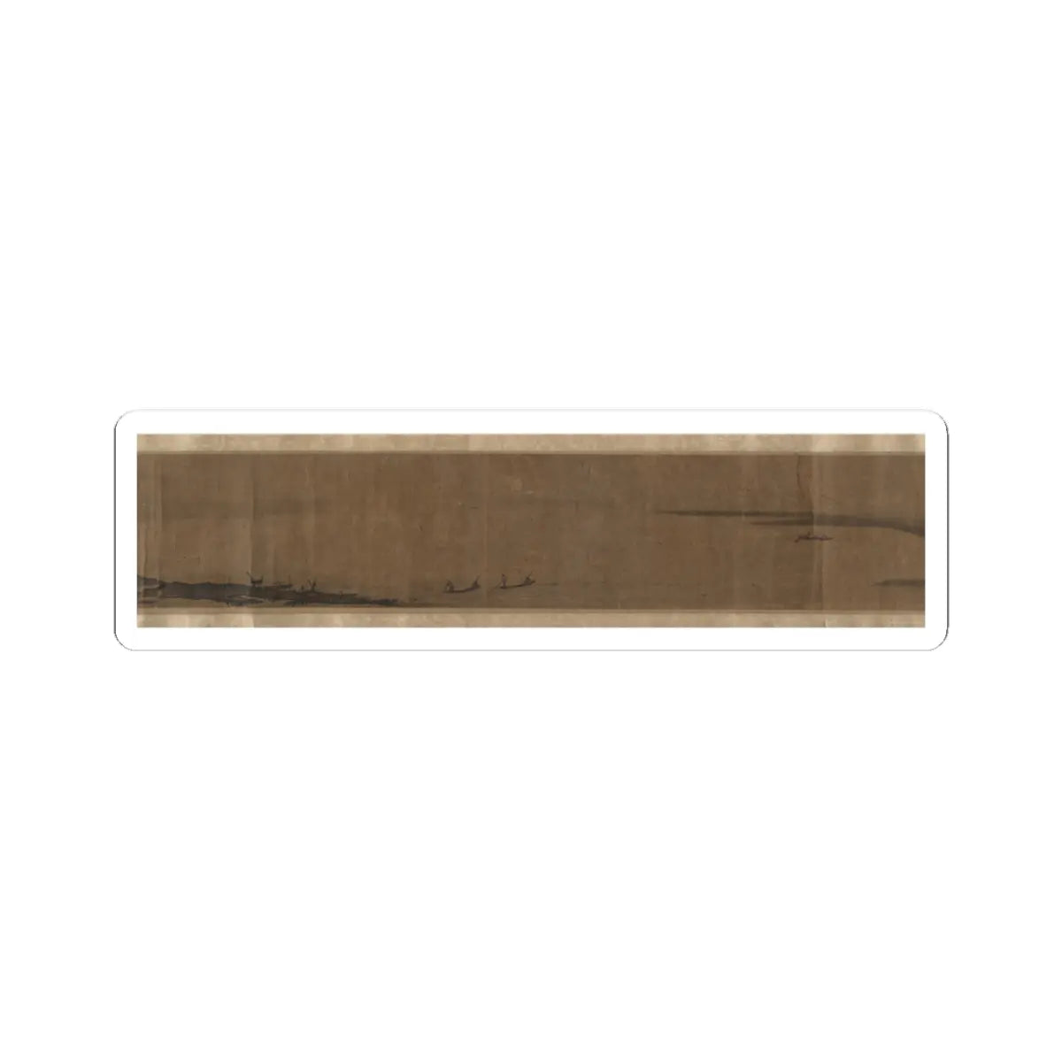 Unidentified artist - Miniature Landscape - unknown v6 - STICKER Vinyl Kiss-Cut Decal