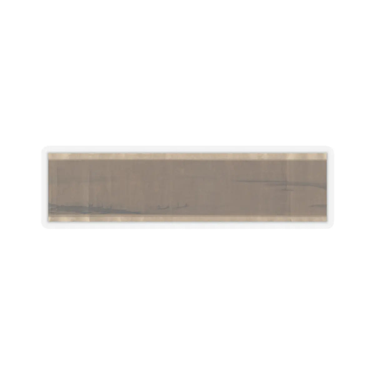 Unidentified artist - Miniature Landscape - unknown v6 - STICKER Vinyl Kiss-Cut Decal