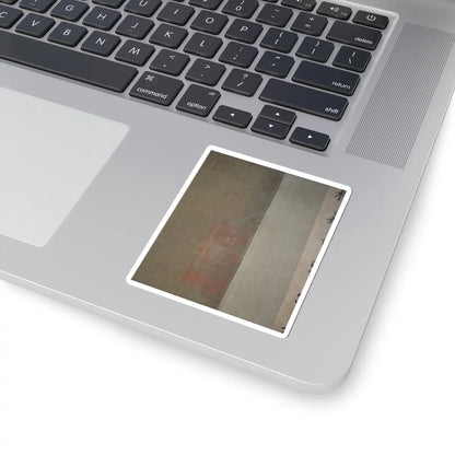 Unidentified artist - Misty Landscape - unknown v7 - STICKER Vinyl Kiss-Cut Decal