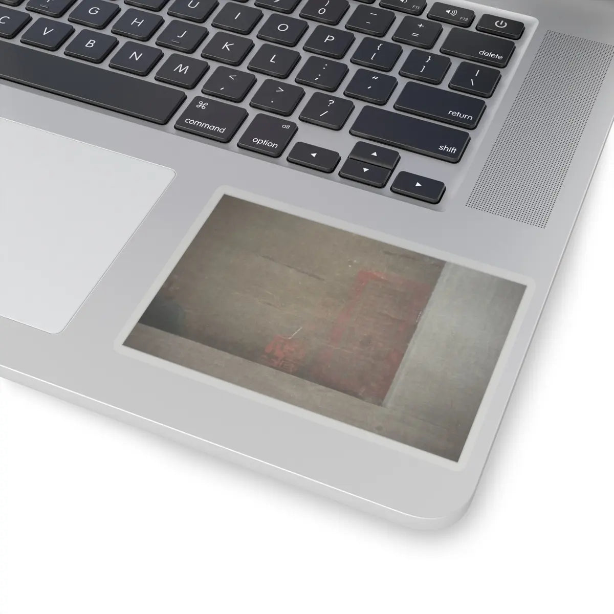 Unidentified artist - Misty Landscape - unknown v9 - STICKER Vinyl Kiss-Cut Decal