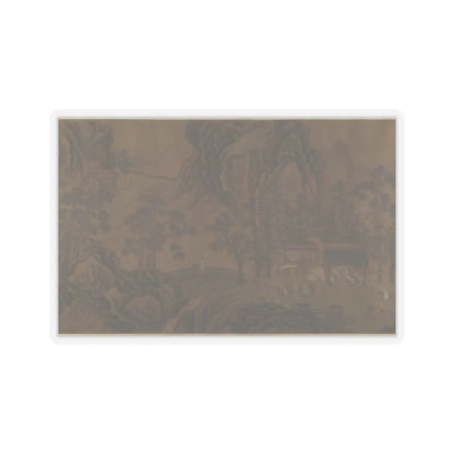 Unidentified artist - Mountain Scenery - unknown v11 - STICKER Vinyl Kiss-Cut Decal
