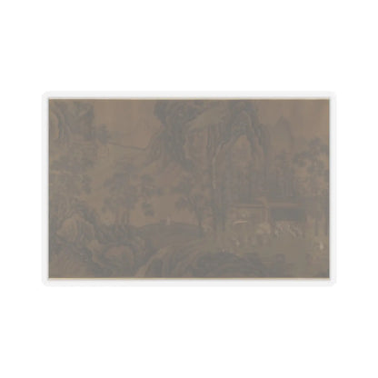 Unidentified artist - Mountain Scenery - unknown v11 - STICKER Vinyl Kiss-Cut Decal
