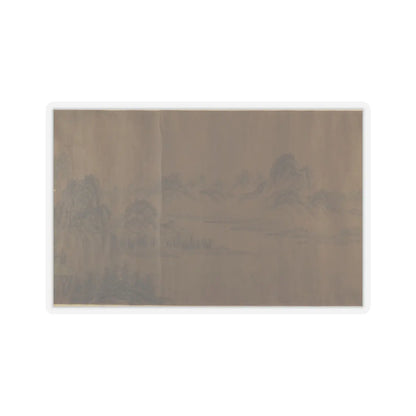 Unidentified artist - Mountain Scenery - unknown v16 - STICKER Vinyl Kiss-Cut Decal