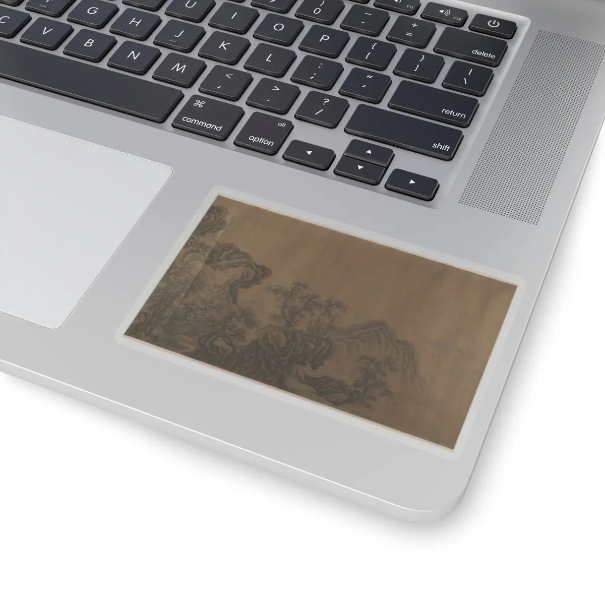 Unidentified artist - Mountain Scenery - unknown v7 - STICKER Vinyl Kiss-Cut Decal