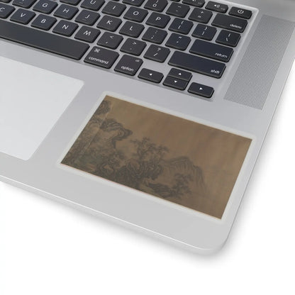 Unidentified artist - Mountain Scenery - unknown v7 - STICKER Vinyl Kiss-Cut Decal
