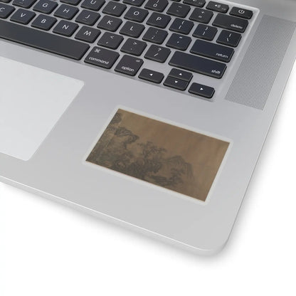 Unidentified artist - Mountain Scenery - unknown v7 - STICKER Vinyl Kiss-Cut Decal