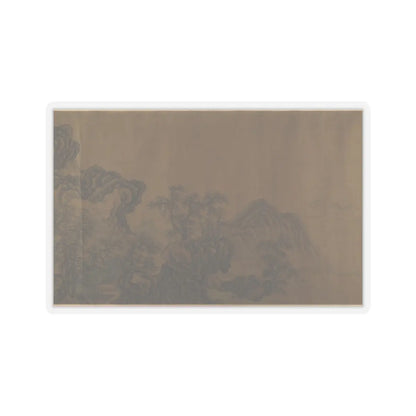 Unidentified artist - Mountain Scenery - unknown v7 - STICKER Vinyl Kiss-Cut Decal