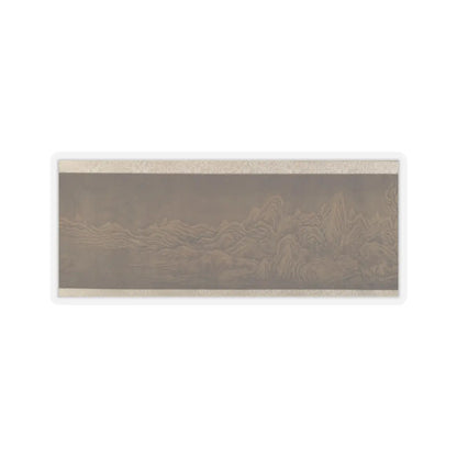 Unidentified artist - Mountains in the Snow - unknown v7 - STICKER Vinyl Kiss-Cut Decal